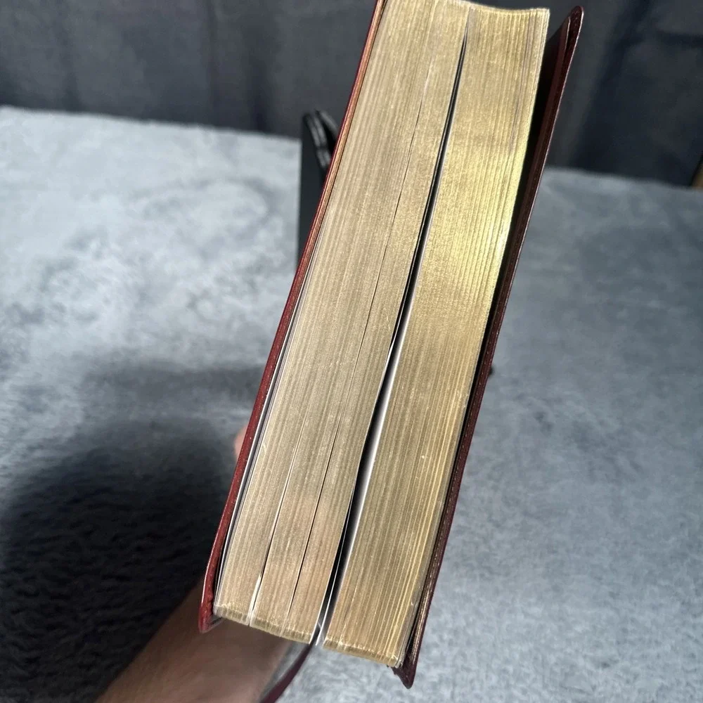 ESV Gospel Transformation Study Bible Red Leather Crossway 2018 Book Very Good